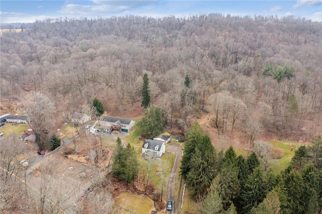 316 Dutchman Run Rd, Lower Burrell, PA 15068 - aerial view of property and surrounding area featuring a forest