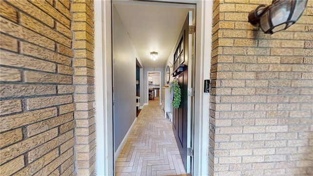 2819 Glenmore, Dormont, PA 15216 - property entrance featuring brick siding