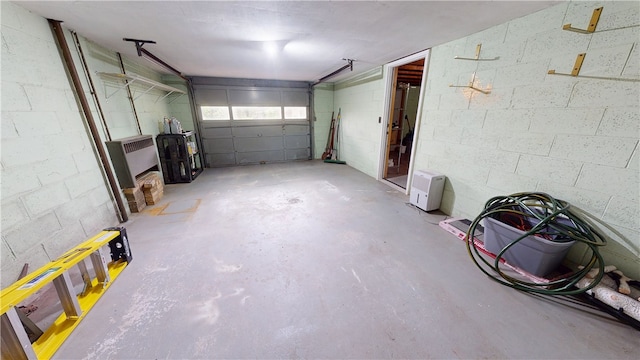 2819 Glenmore, Dormont, PA 15216 - garage featuring concrete block wall