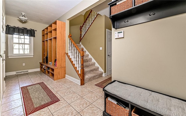 3124 Canterbury Dr, Hampton, PA 15101 - mudroom with light tile patterned floors and baseboards