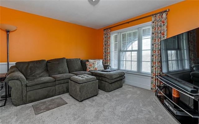 3124 Canterbury Dr, Hampton, PA 15101 - living room with carpet floors