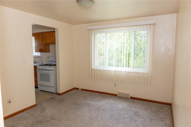 3183 Glendale Ave, Brentwood, PA 15227 - spare room with plenty of natural light, light carpet, and baseboards