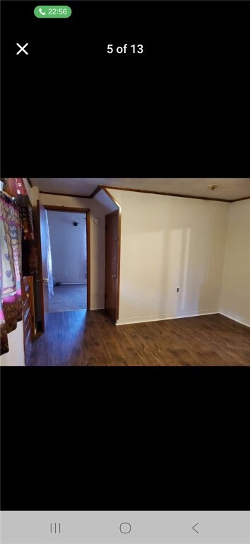 146 Back St, Quemahoning Twp, PA 15936 - hall with wood finished floors