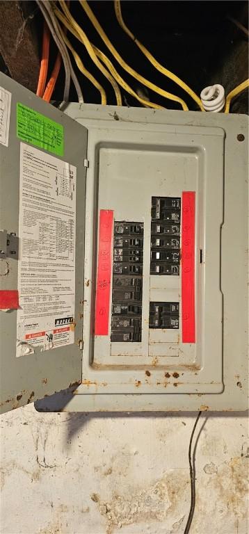 115 N Ray St, New Castle/3Rd, PA 16101 - utility room with electric panel