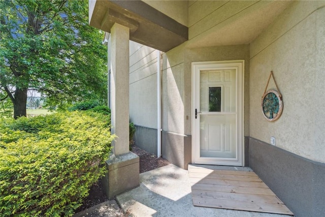 3532 Fairway Ct, Blairsville Area, PA 15717 - entrance to property with stucco siding