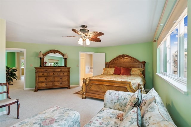 3532 Fairway Ct, Blairsville Area, PA 15717 - carpeted bedroom with baseboards and a ceiling fan