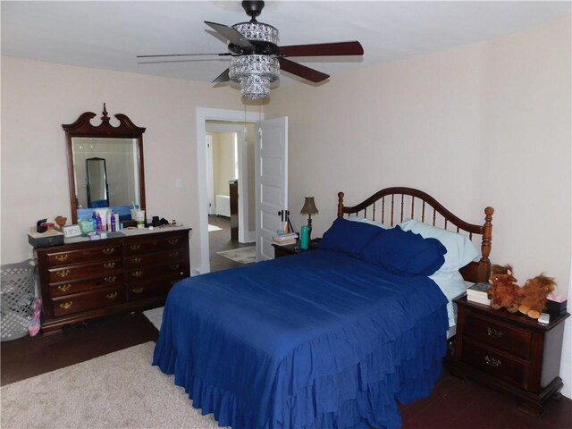 508 Bosses Row, Crucible, PA 15325 - bedroom with a ceiling fan
