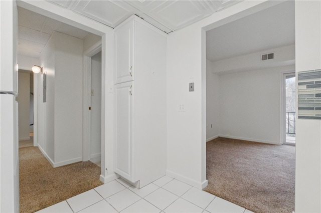 595 Calais Dr Unit 324, Mccandless, PA 15237 - hall with light colored carpet and baseboards
