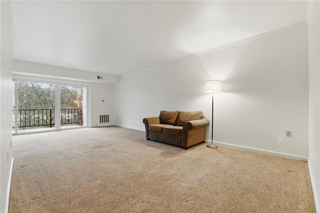 595 Calais Dr Unit 324, Mccandless, PA 15237 - living area featuring light colored carpet and baseboards