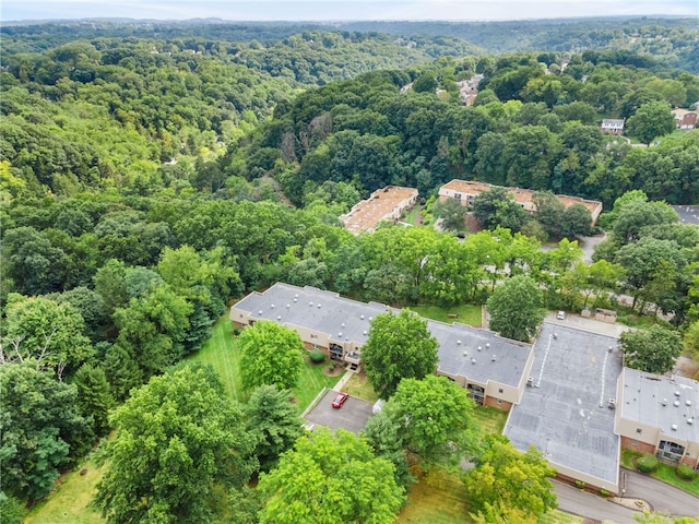 595 Calais Dr Unit 324, Mccandless, PA 15237 - aerial view of a heavily wooded area