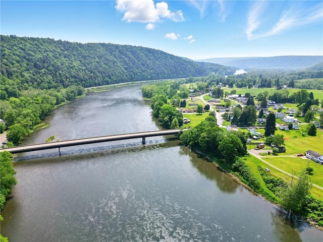 319 Ferry Ln, North-Other Area, PA 16370 - bird's eye view of a water and mountain view