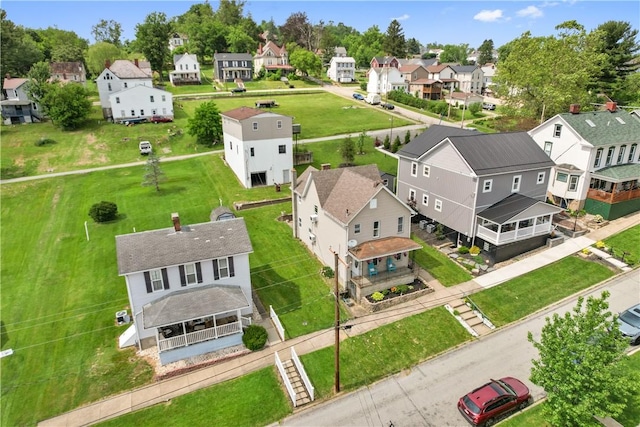 147 Church St, Claysville, PA 15323 - aerial perspective of suburban area