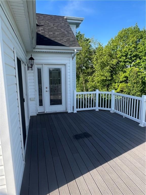 1558 NW Parkwood Pointe Dr, Moon/Crescent Twp, PA 15046 - view of deck