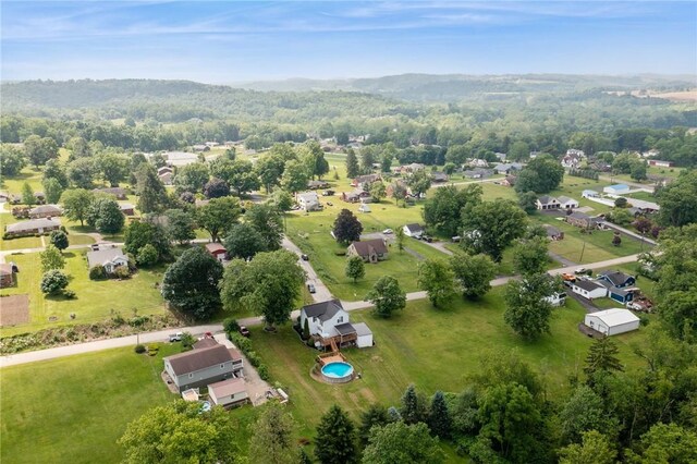 203 E Main St, New Alexandria, PA 15670 - aerial view of residential area featuring a forest