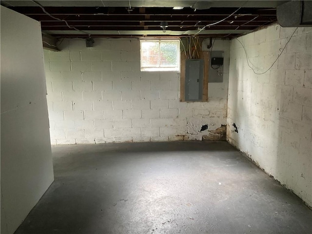157 Suncrest Dr, Verona, PA 15147 - basement with electric panel