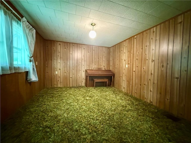 201 Cowanshannock Rd, Rayburn Twp, PA 16201 - carpeted spare room with wood walls