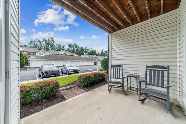 300 Hidden Ridge Ct Unit 203, South Park, PA 15129 - view of patio with a residential view