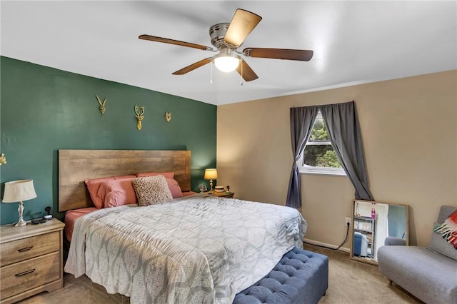 600 Buckingham Dr, Hempfield Twp, PA 15601 - carpeted bedroom with ceiling fan