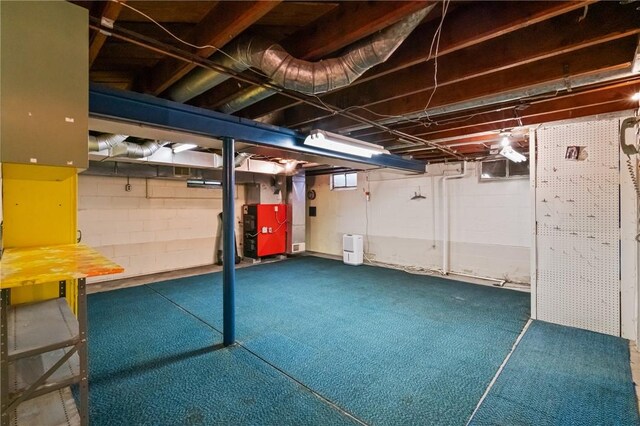 420 N St, Springdale Boro, PA 15144 - view of unfinished below grade area