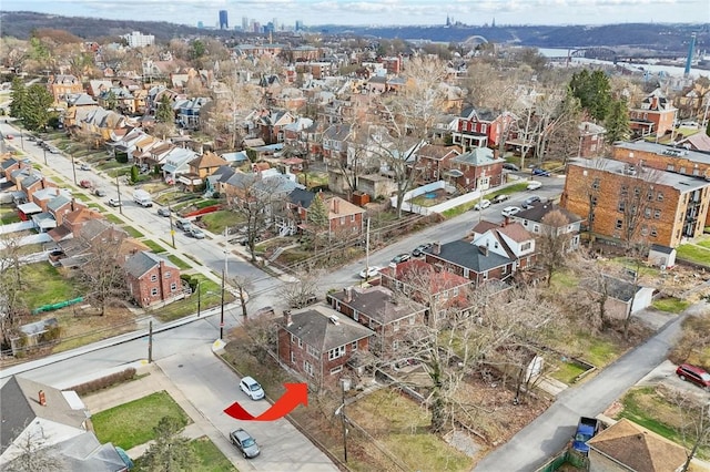 3855 Hiawatha St, Brighton Heights, PA 15212 - aerial view of property's location with nearby suburban area