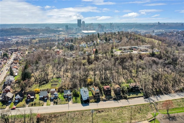 1339 Romanhoff St, Spring Hill, PA 15212 - aerial view of property and surrounding area featuring nearby suburban area