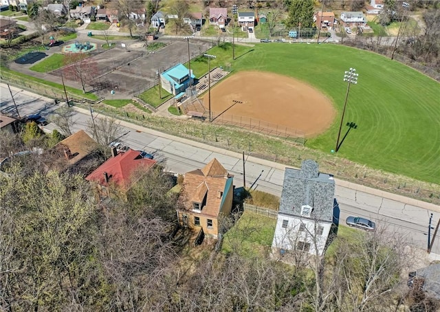 1339 Romanhoff St, Spring Hill, PA 15212 - aerial perspective of suburban area