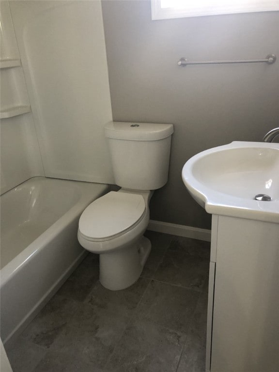 941-943 Cypress Way, Glassport, PA 15045 - bathroom with vanity, toilet, and tub / shower combination