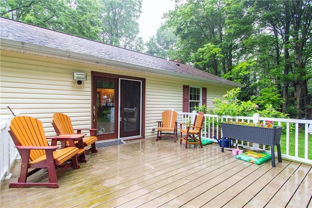 287 Hungarian Rd, Slippery Rock Twp But, PA 16057 - view of wooden deck