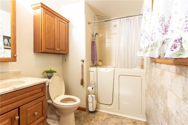 287 Hungarian Rd, Slippery Rock Twp But, PA 16057 - bathroom featuring vanity and shower / bath combo