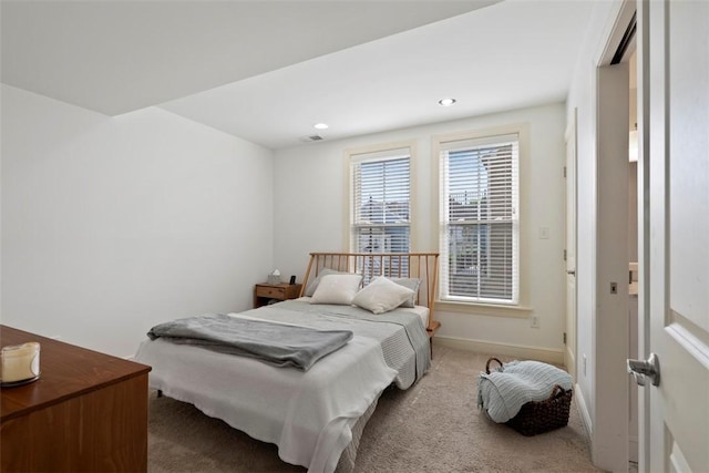 2700 Sumner St, South Side, PA 15203 - bedroom with carpet floors, recessed lighting, and baseboards