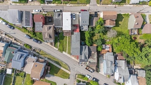 2700 Sumner St, South Side, PA 15203 - aerial overview of property's location featuring nearby suburban area