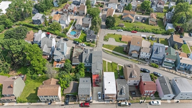 2700 Sumner St, South Side, PA 15203 - aerial perspective of suburban area