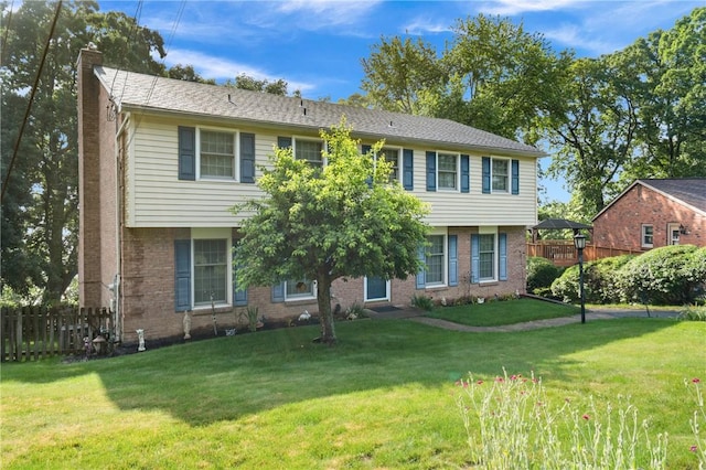 152 N Jamestown Rd, Moon/Crescent Twp, PA 15108 - colonial inspired home with a chimney and brick siding