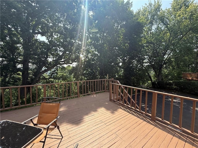 152 N Jamestown Rd, Moon/Crescent Twp, PA 15108 - view of wooden deck