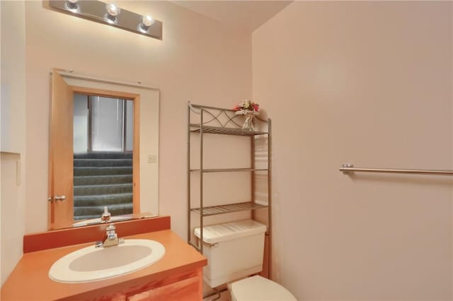 199 Rustic Dr, North Huntingdon, PA 15642 - bathroom with toilet and vanity