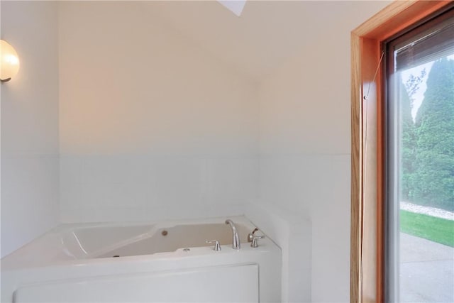 199 Rustic Dr, North Huntingdon, PA 15642 - bathroom with a tub with jets