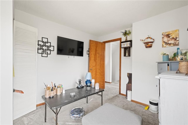 104 Overholt Dr, Scottdale, PA 15683 - office with carpet flooring and baseboards