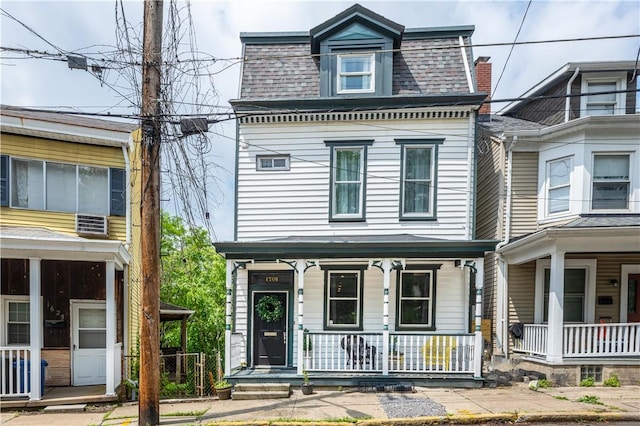 1701 Meadville St, Fineview, PA 15214 - victorian home with covered porch and roof with shingles