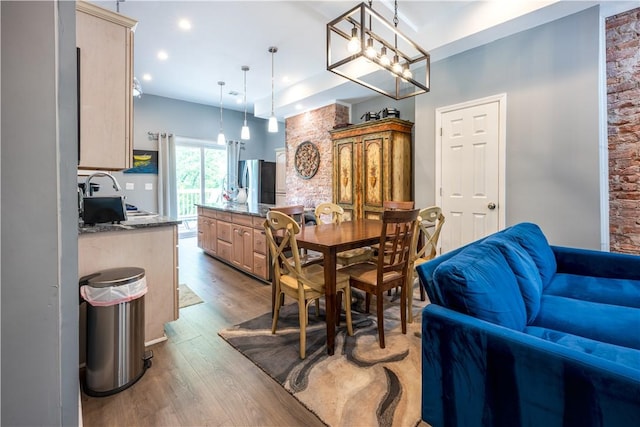 1701 Meadville St, Fineview, PA 15214 - dining area with wood finished floors