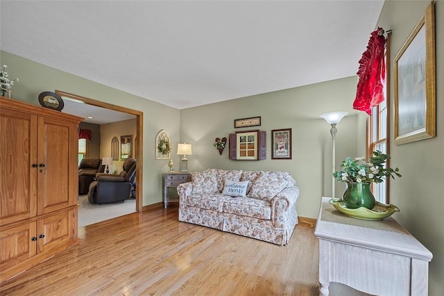 1408 Fernledge Dr, Shaler, PA 15101 - living room featuring light wood-style flooring