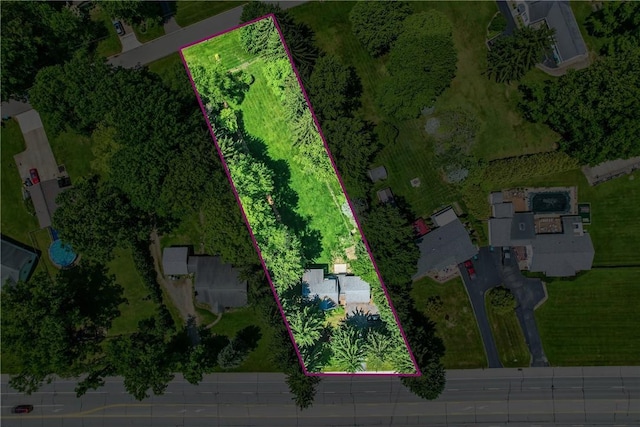 1060 S Hermitage Rd, Hermitage, PA 16148 - aerial view of property and surrounding area with property parcel outlined