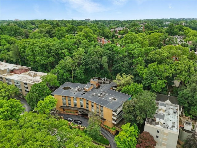 5048 5th Ave Unit 101, Shadyside, PA 15232 - aerial view of a forest