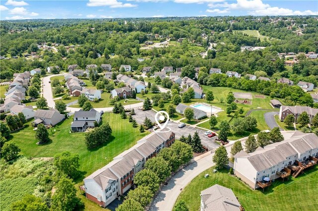 2000 Michael Dr, Baldwin Boro, PA 15227 - aerial perspective of suburban area