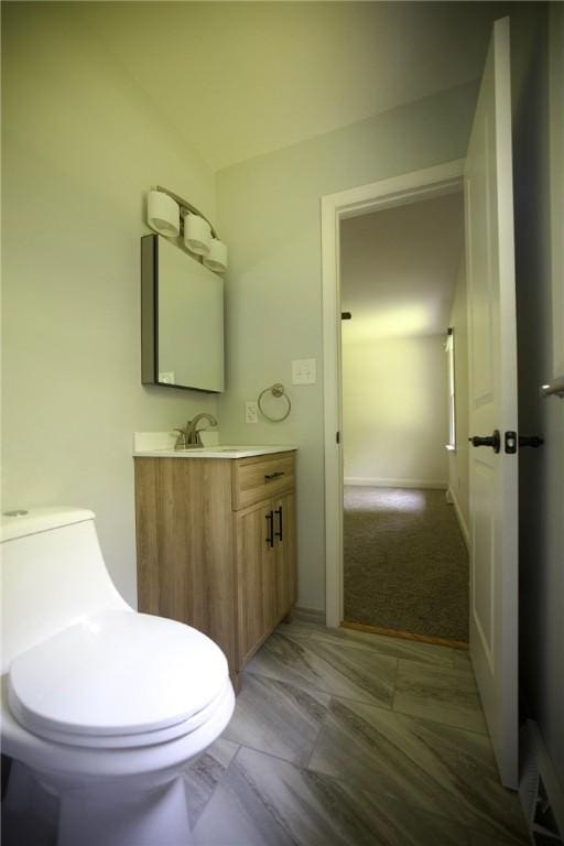 906 Arch Ave, Castle Shannon, PA 15234 - bathroom with toilet and vanity