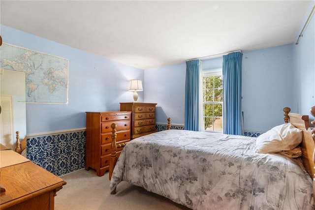 216 Bainbridge Dr, Center Twp Bea, PA 15001 - bedroom featuring light carpet