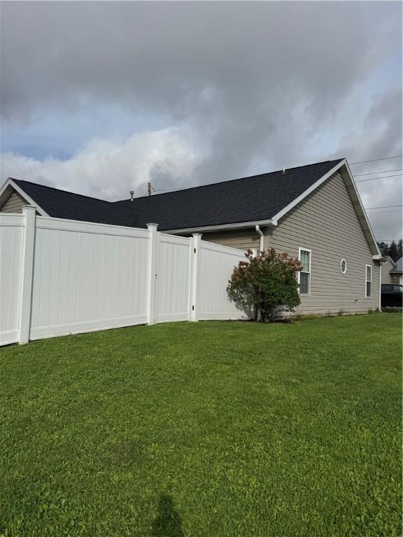 121 Columbus Dr, Punxsutawney Area School District, PA 15767 - view of home's exterior with roof with shingles