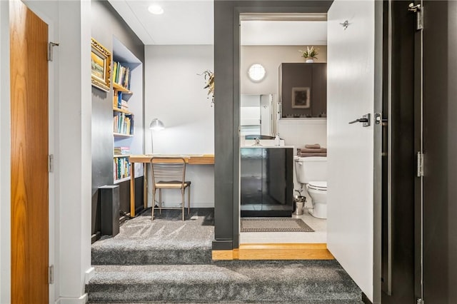 340 Lakewood Rd, Unity Twp, PA 15601 - bathroom featuring toilet and vanity