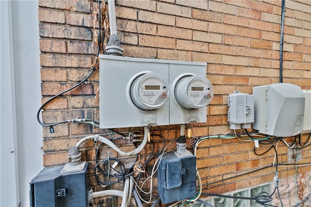 1503 Kenberma Ave, Beechview, PA 15216 - exterior view of electric meter and brick siding