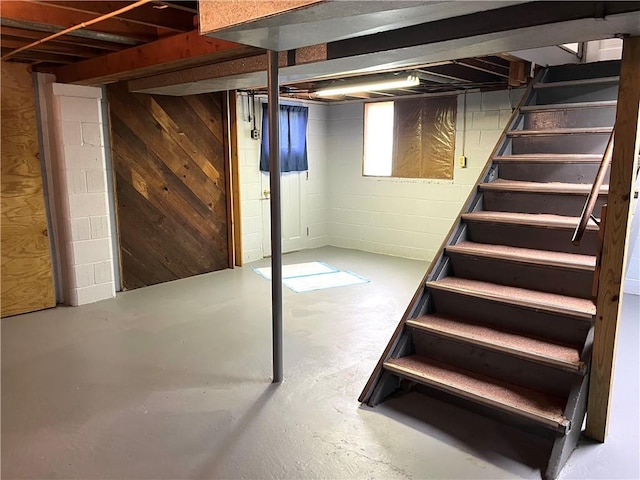 428 Muddy Creek Dr, Brady Twp But, PA 16057 - below grade area featuring stairs