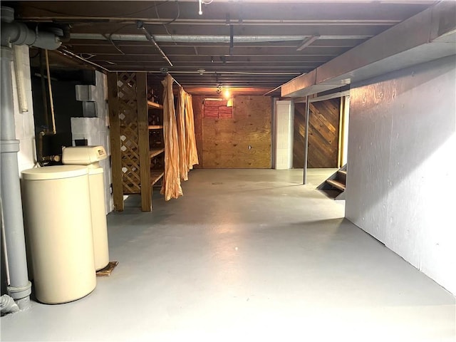 428 Muddy Creek Dr, Brady Twp But, PA 16057 - unfinished basement with a water softener system